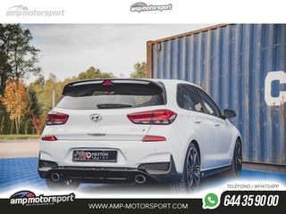 DIFUSOR TRASERO HYUNDAI I30 N 2017-- NEGRO BRILLO