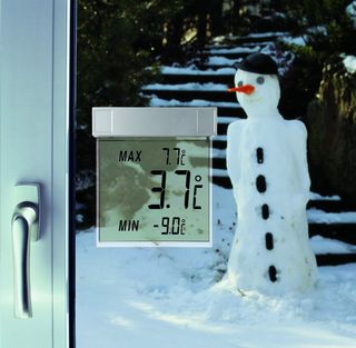 Termómetro de ventana digital TFA Dostmann Vision,