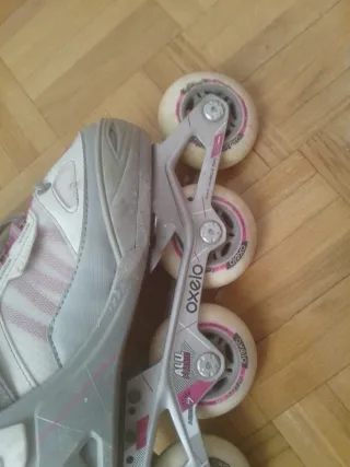 Patines en línea Oxelo niña talla ajustable. 35-38