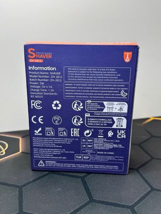 Rasoio Elettrico ZH-2812 Portatile