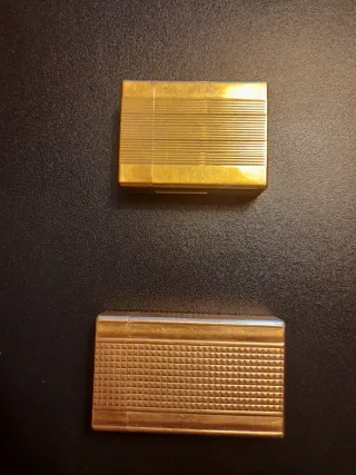 2 Mecheros Dupont Dorados