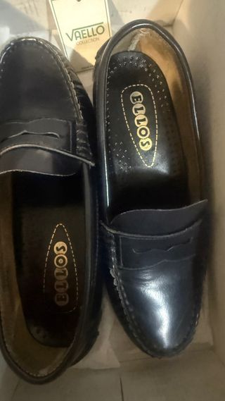Zapatos Negros Niños  Comunión talla35