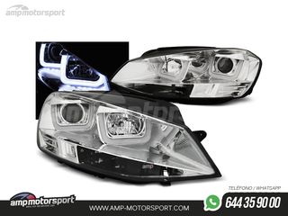 FAROS DELANTEROS LUZ DIURNA U TYPE PARA VOLKSWAGEN GOLF MK7