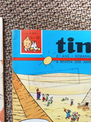 Revistas Tintín años 70
