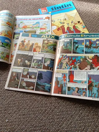 Revistas Tintín años 70