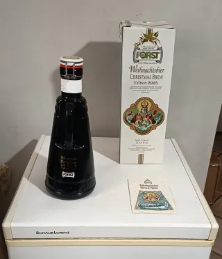 Bottiglia Birra di Natale Forst 2025 Ed. Limitata