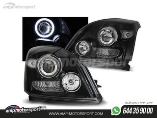 FAROS DELANTEROS OJOS DE ANGEL PARA TOYOTA LAND CRUISER FJ120