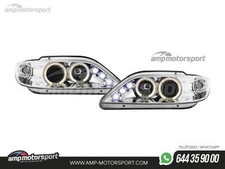 FAROS DELANTEROS OJOS DE ANGEL PARA CITROËN XSARA