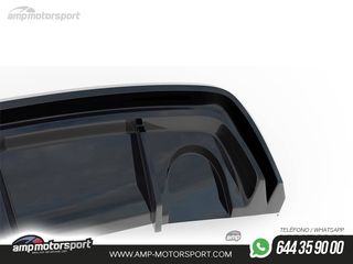 DIFUSOR TRASERO ALFA ROMEO GIULIETTA 2010-2020 NEGRO BRILLO
