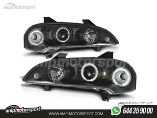 FAROS DELANTEROS OJOS DE ANGEL PARA OPEL TIGRA