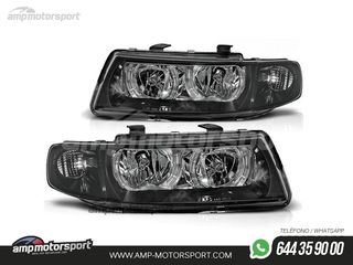 FAROS DELANTEROS OJOS DE ANGEL PARA SEAT LEON / TOLEDO 1M