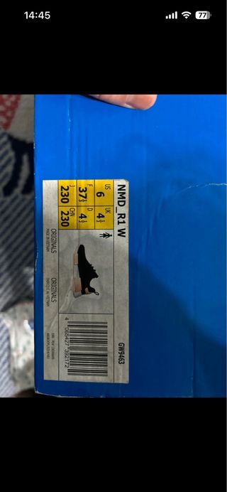 Zapatillas Adidas Negras y Naranja