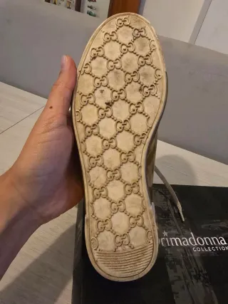 Scarpe Sneakers donna Gucci Originali Oro (No box)