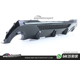 DIFUSOR TRASERO BMW SERIE 1 F40 2019-- NEGRO BRILLO