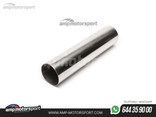 COLA DE ESCAPE REDONDA BORDE FINO 80MM