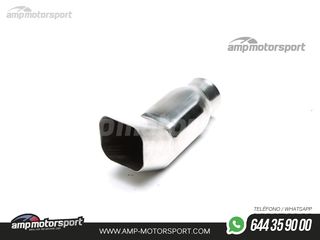 COLA DE ESCAPE CUADRADA DTM 76x71MM