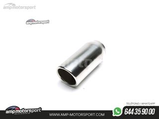 COLA DE ESCAPE REDONDA BORDE GRUESO 64MM