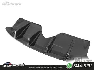 DIFUSOR TRASERO BENTLEY CONTINENTAL GT 2009-2012 NEGRO BRILLO