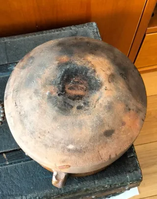 Orza antigua de barro