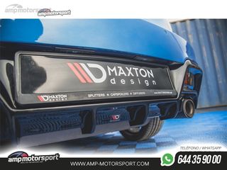 DIFUSOR TRASERO BMW 1 F20/F21 2011-2015 NEGRO MATE