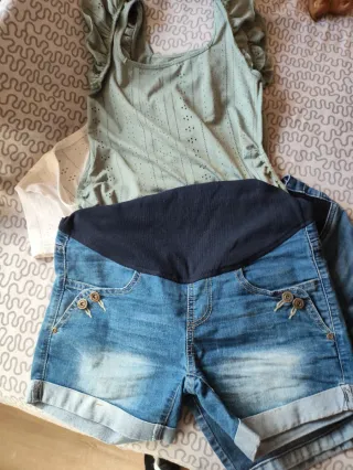 2 Camisetas Premamá Verano.