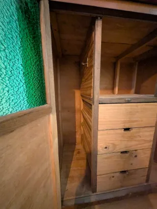 Mueble/armario rústico artesanal de madera