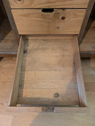 Mueble/armario rústico artesanal de madera