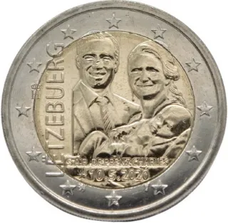 2x2 € Luxemburgo 2020 Conmemorativa