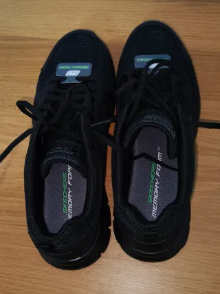 Skechers Burns Agoura Zapatillas Negras