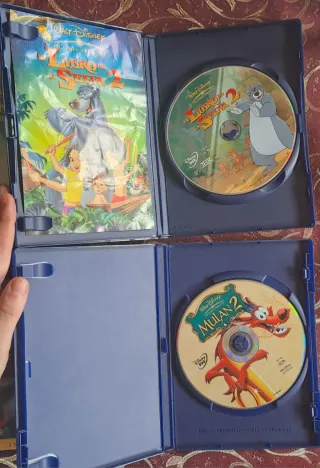 6 Películas DVD Disney (Español)