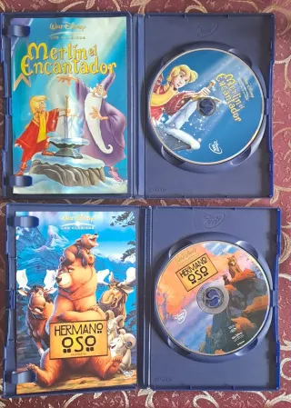 6 Películas DVD Disney (Español)