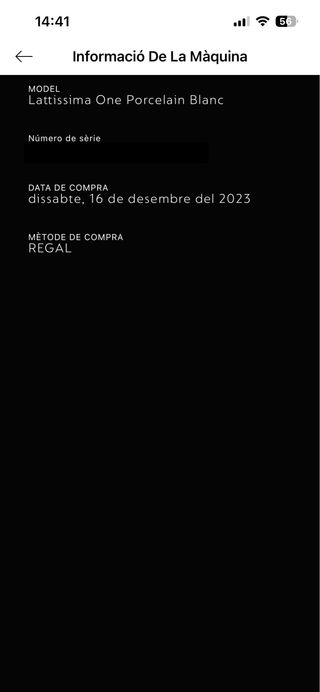 Cafetera Nespresso Latissima One Blanca