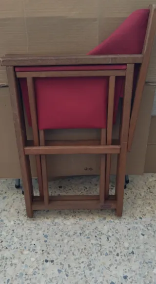 Silla Plegable Estrella Damm Madera