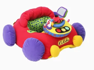 Asiento coche peluche bebé K'S kids