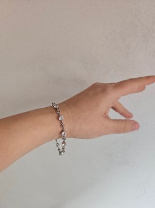 Conjunto Collar y Pulsera con Elementos Swarovski