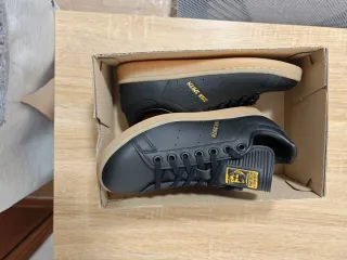 Adidas Stan Smith Nere/Marrone Tg 38 Nuove