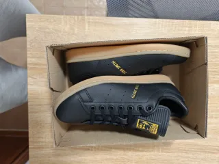 Adidas Stan Smith Nere/Marrone Tg 38 Nuove