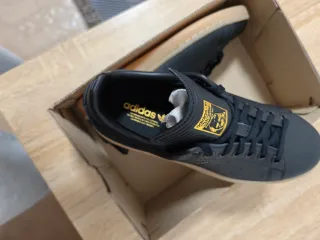 Adidas Stan Smith Nere/Marrone Tg 38 Nuove