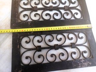 1 Rejilla  de hierro forjado