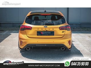 DIFUSOR TRASERO FORD FOCUS ST / ST-LINE MK4 2018-- NEGRO BRILLO