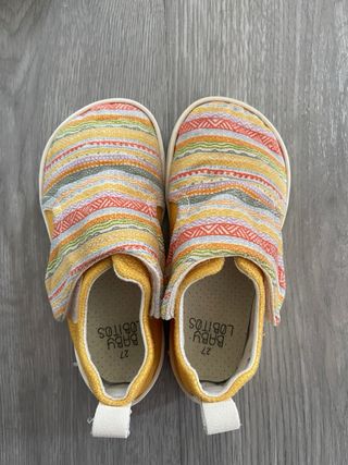 Zapatillas Baby Lobitos Paulitos Rayuela T27