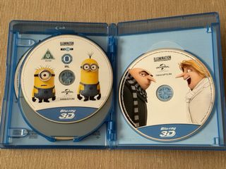 Colección 3 Películas Gru + Minions en Blu-ray 3D