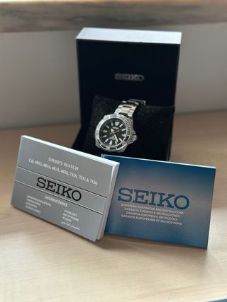 Relógio Seiko Prospex Samurai SRPF03K1 Diver