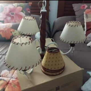 Lámpara 3+3 tulipas regalo