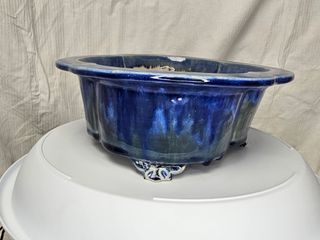 Ref. E0057 · Maceta artesanal para bonsái (mokko)