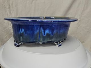 Ref. E0057 · Maceta artesanal para bonsái (mokko)