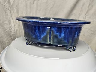 Ref. E0057 · Maceta artesanal para bonsái (mokko)