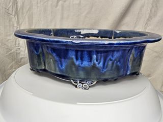 Ref. E0057 · Maceta artesanal para bonsái (mokko)