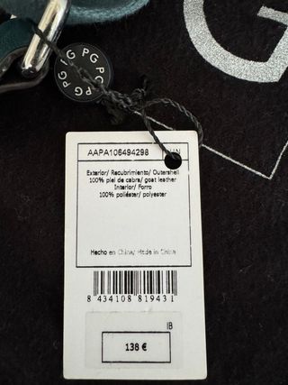 Bolso Piel Purificación García Verde