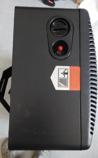 Estufa CRISCOLOR Negra/Gris